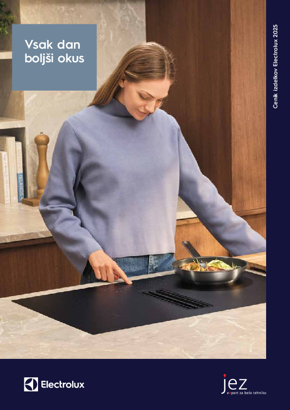 Electroluxov katalog izdelkov