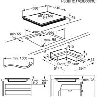 Indukcijska plošča AEG IKE64441IB