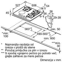 Kombinirana kuhalna plošča Bosch PSY6A6B20 - ODPRODAJA EKSPONATA