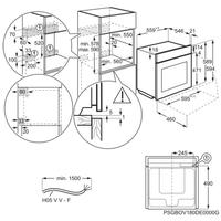 Vgradna pečica Electrolux EOE7P31Z
