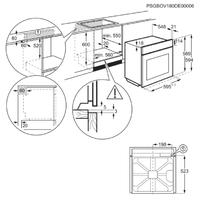 Vgradna pečica Electrolux COE7P31X2