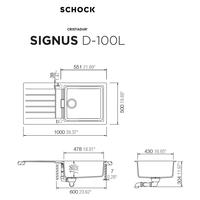Pomivalno korito SCHOCK Signus D-100L Puro