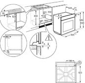 Vgradna pečica Electrolux EOF4P74X - ODPRODAJA EKSPONATA