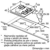Kombinirana kuhalna plošča Bosch PSY6A6B20 - ODPRODAJA EKSPONATA