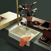 Set izliv, preliv in gumb SCHOCK 400051 EDM